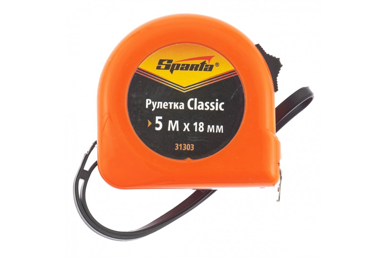 Рулетка SPARTA Classic 5мх18мм 31303