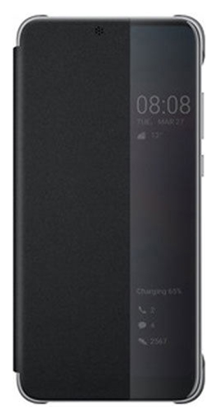 фото Чехол huawei p20 smart view flip cover black