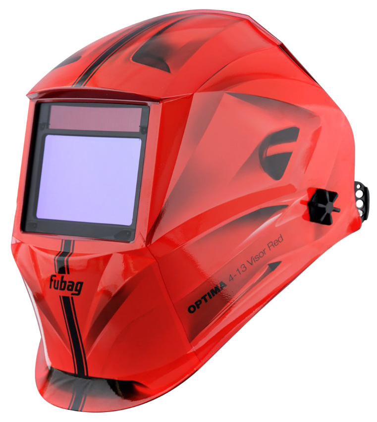 фото Маска сварщика fubag optima 4-13 visor red хамелеон