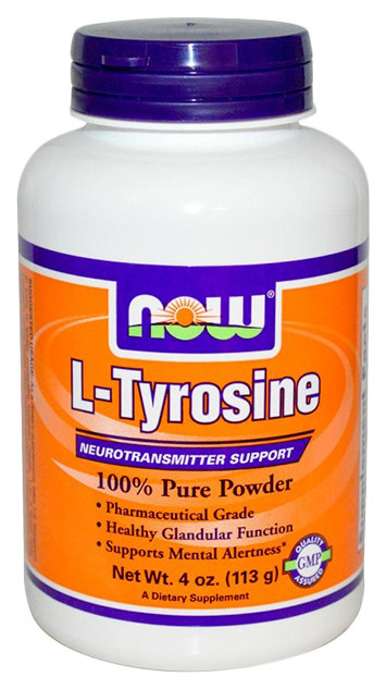 L-Tyrosine Powder NOW 113 г unflavored