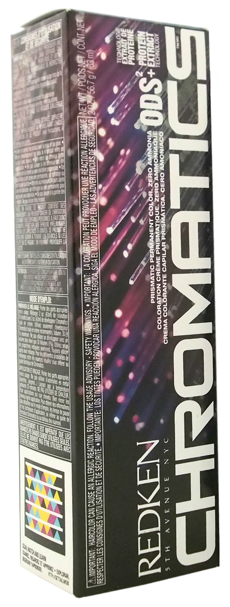 фото Краска для волос redken chromatics prismatic 8.43 медный/золотистый 60 мл