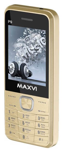 фото Мобильный телефон maxvi p9 gold