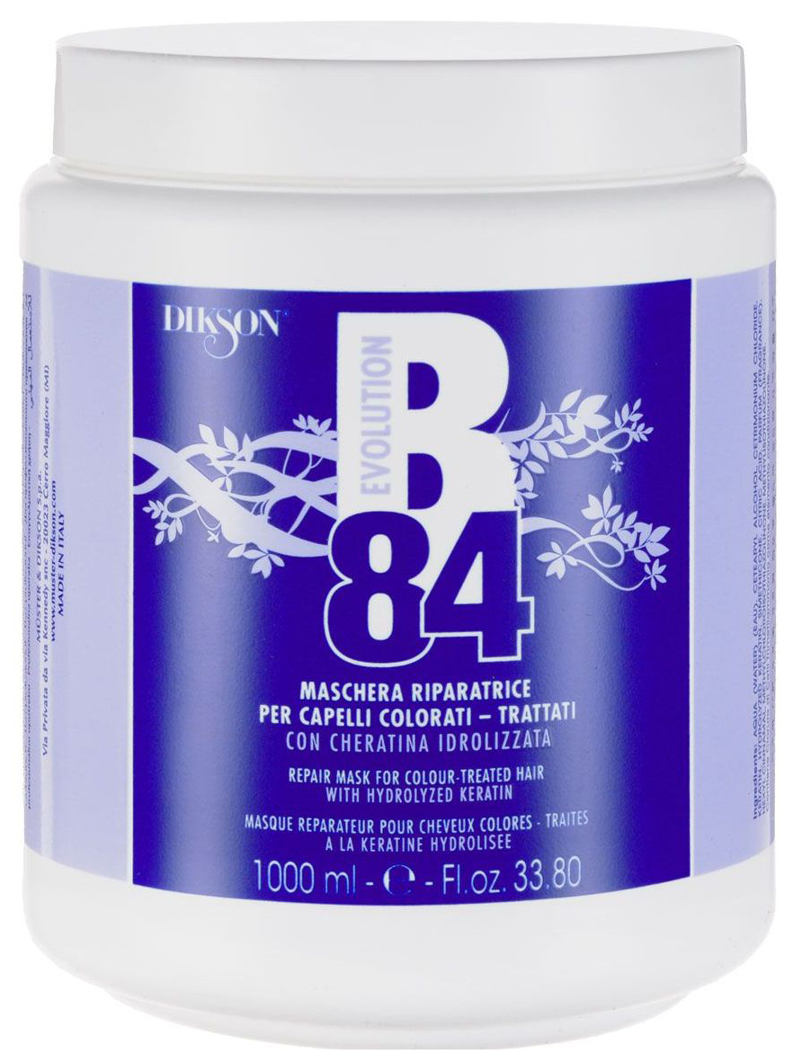 фото Маска для волос dikson b84 repair mask for colour-treated hair 1 л