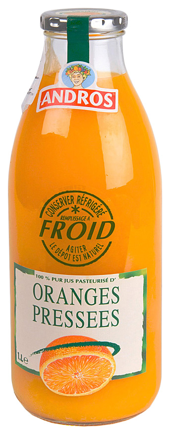 

Сок Andros апельсиновый прямого отжима 1 л, Andros апельсин