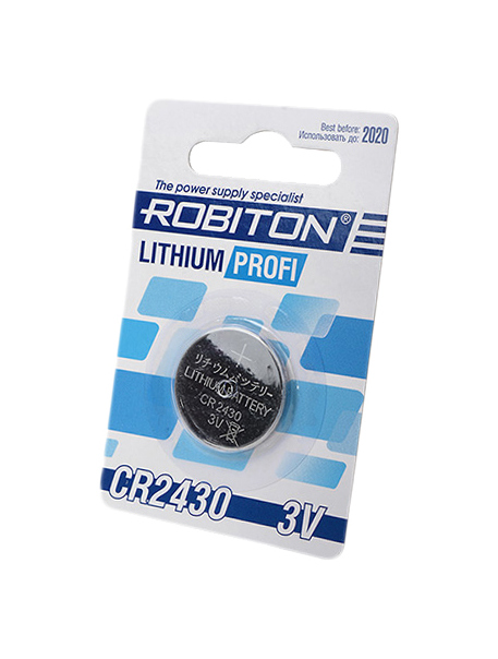 Батарейка Robiton Profi R-CR2430-BL1 908-448 1 шт