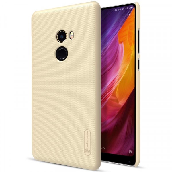 фото Чехол nillkin matte для xiaomi mi mix 2 gold