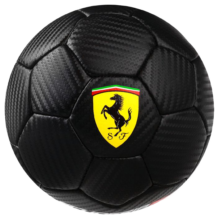 

Футбольный мяч Ferrari PU №2 black, PU