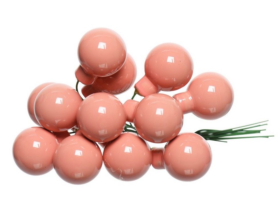 

Гроздь шаров на ель Kaemingk 713050 2,5 см 12 шт.