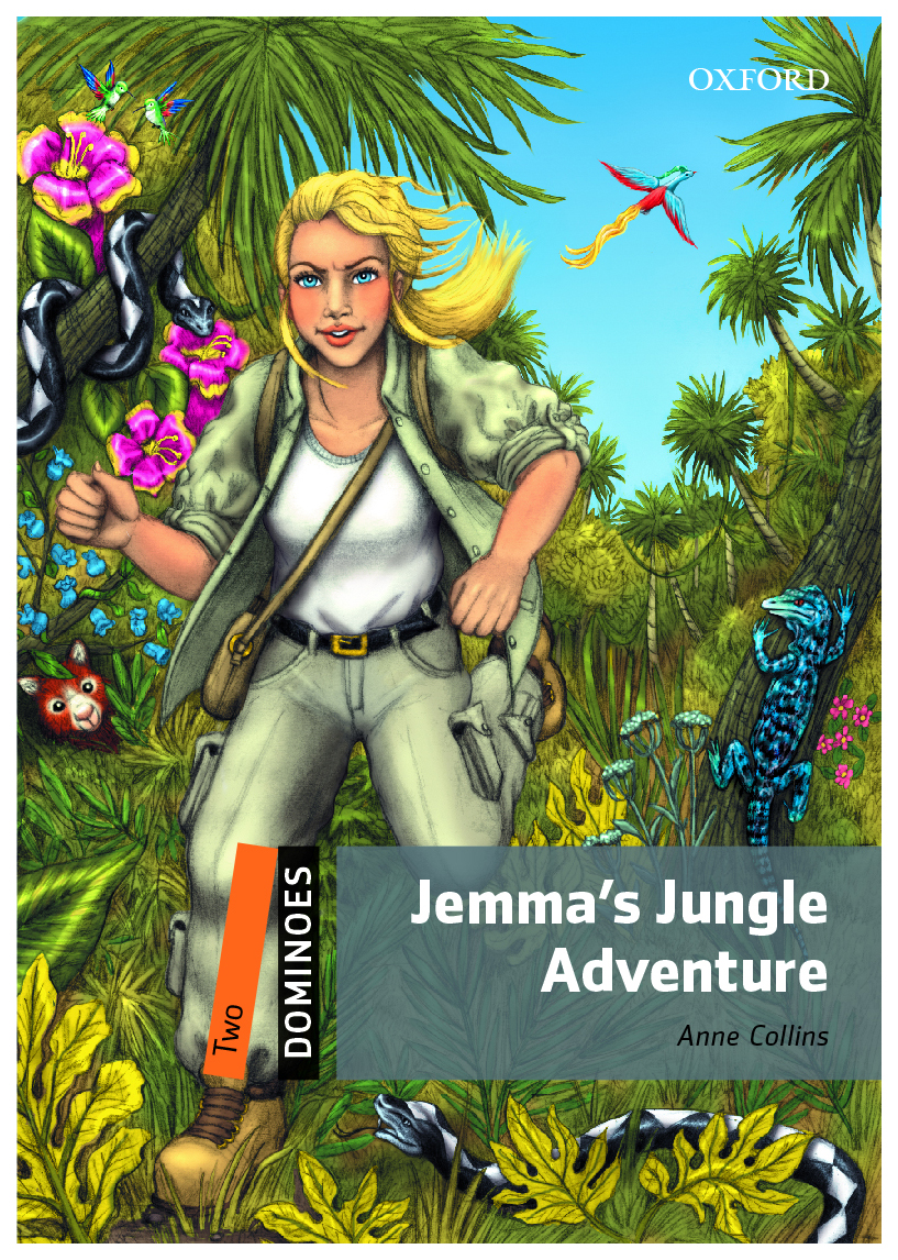 фото Книга oxford university press collins anne "two: jemma's jungle adventure"