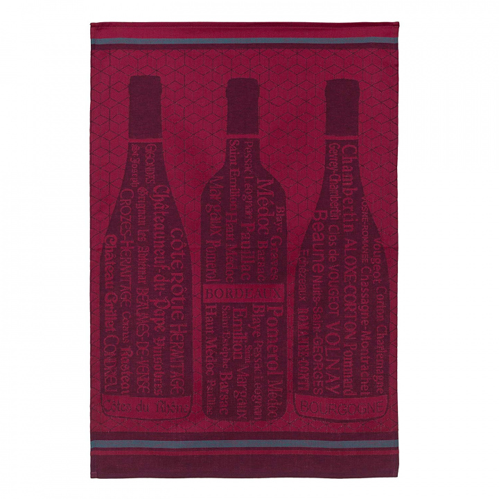 фото Полотенце кухонное coucke bouteille de vin, 50x75 см, 100% хлопок