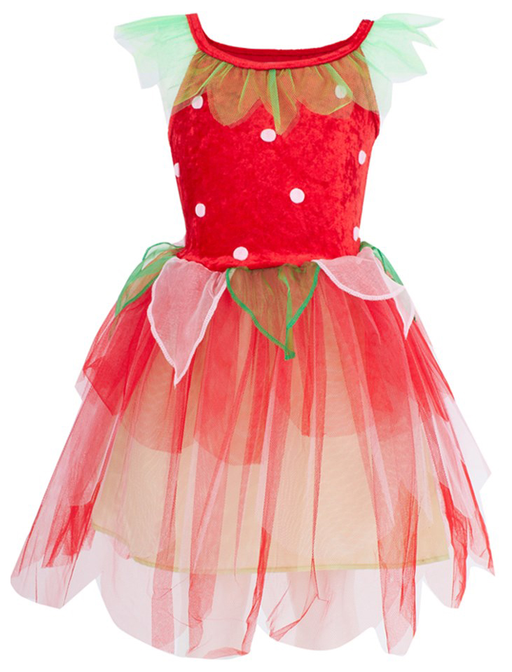 фото Карнавальный костюм travis designs клубника, цв. красный р.92