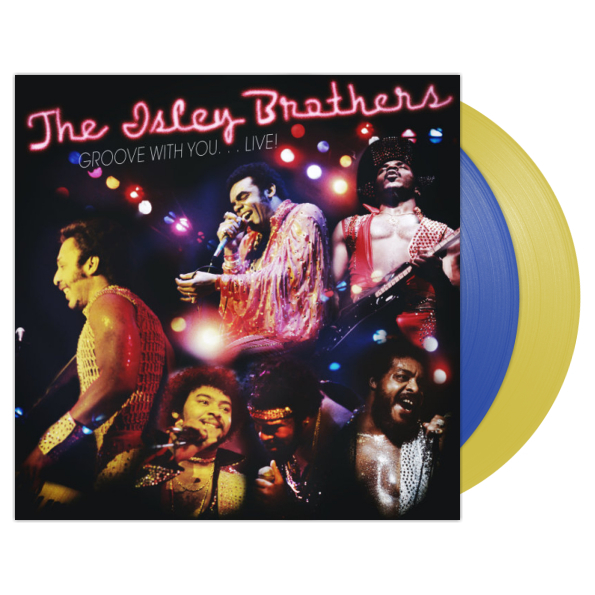 фото The isley brothers ‎ groove with you,,, live! (coloured vinyl)(2lp) epic