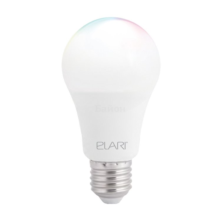фото Умная многоцветная светодиодная лампа elari smart bulb rgb
