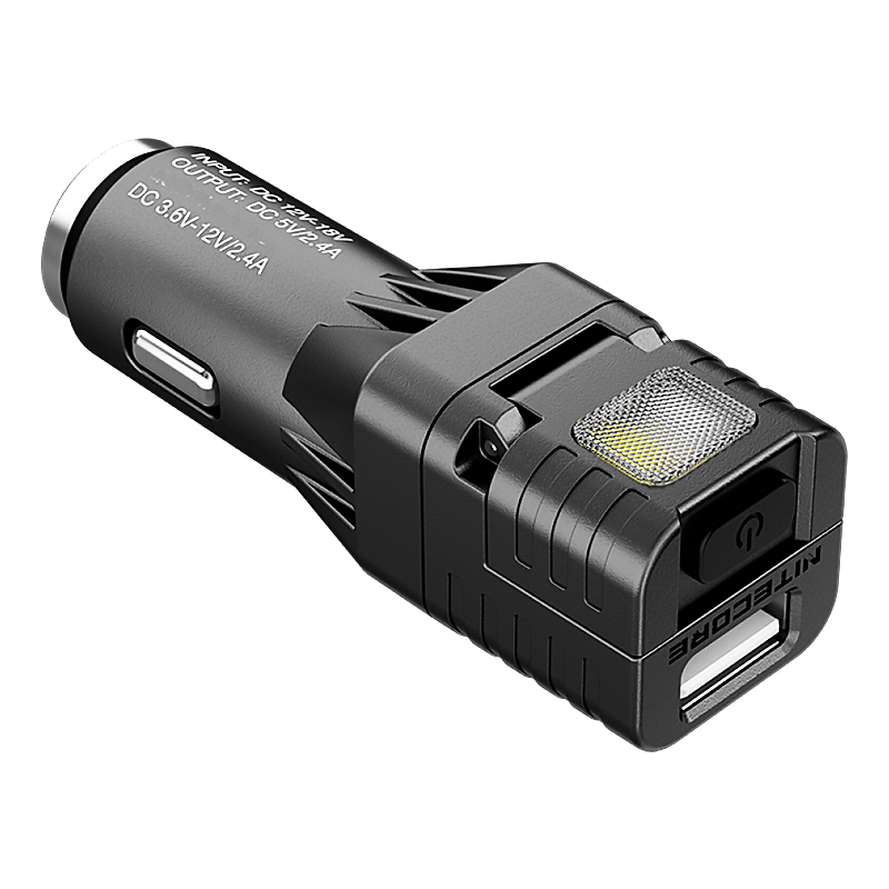 фото Автомобильное зарядное устройство nitecore vcl10 (черное)