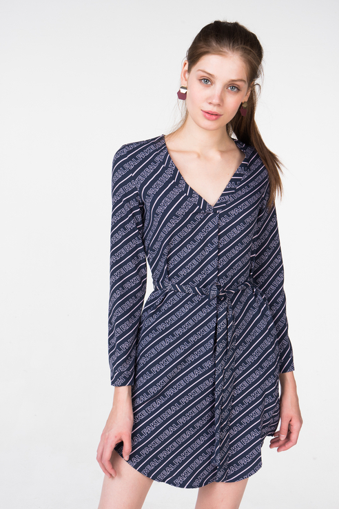 

Платье женское Befree 1911255548/ синее 2XS, 1911255548/