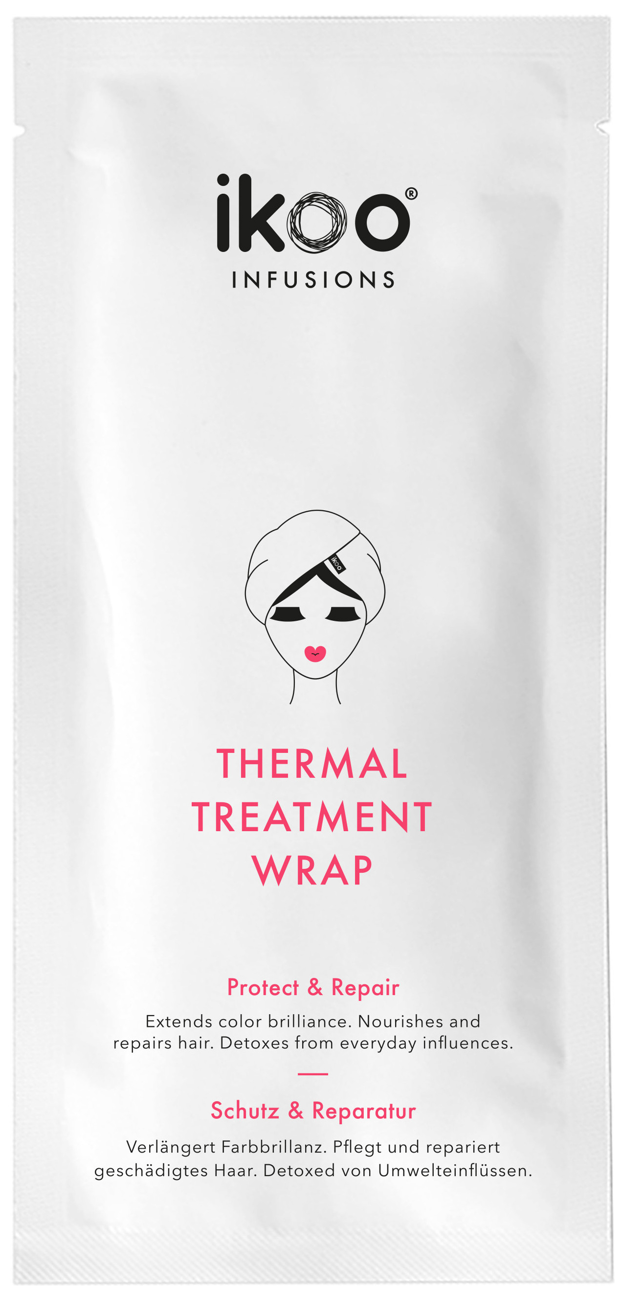 фото Маска для волос ikoo thermal treatment wrap 35 г