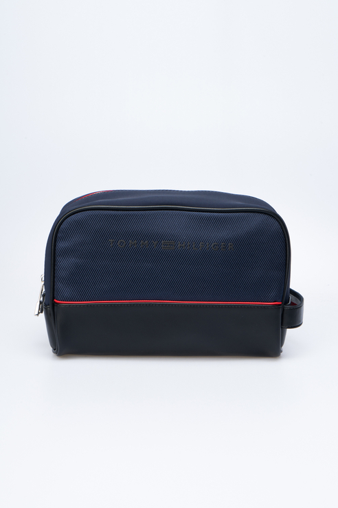 фото Косметичка женская tommy hilfiger am0am04226 синяя