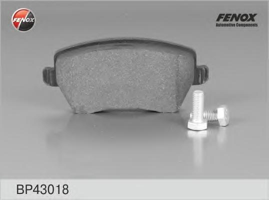 

Комплект тормозных колодок FENOX BP43018