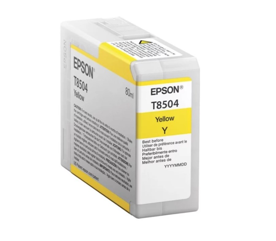 

Картридж для струйного принтера Epson C13T850400, желтый, оригинал, C13T850400