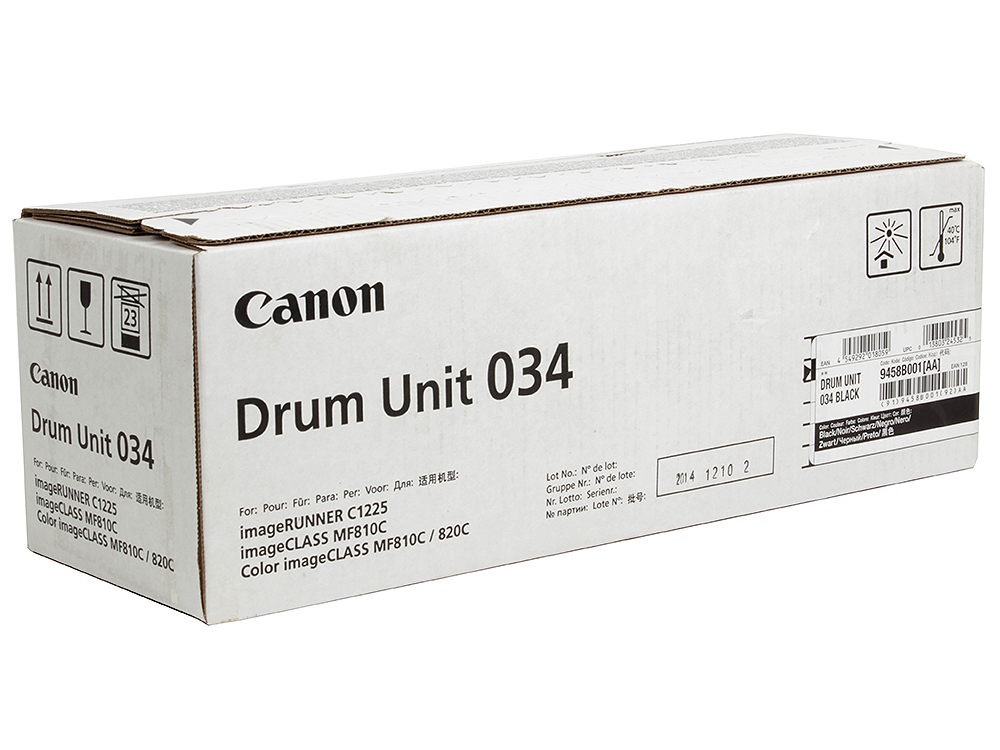 

Фотобарабан Canon DU 034BK черный, оригинальный