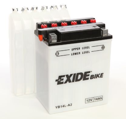 фото Аккумулятор автомобильный exide eb14l-a2 14 ач