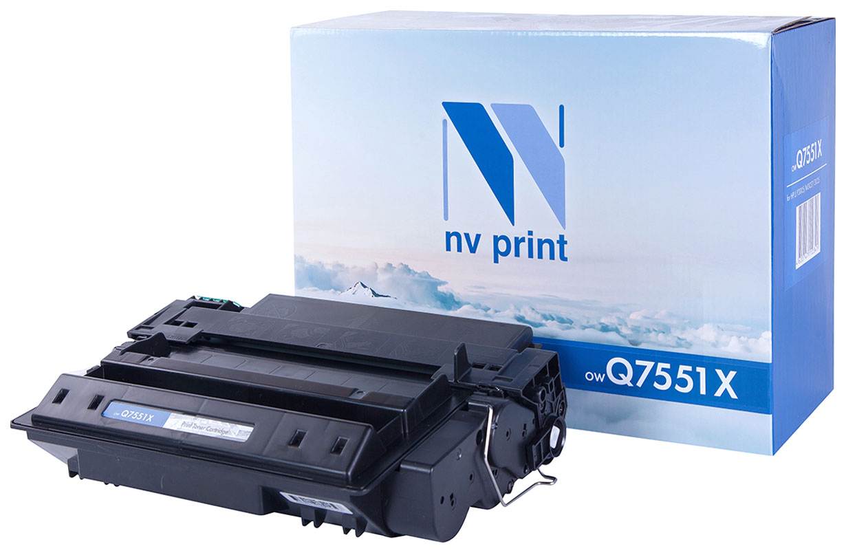 Картридж для лазерного принтера NV Print Q7551X, черный