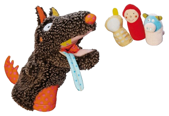 

АльДенте Ebulobo Игрушка на руку Волк-обжора , арт. 01EB0067