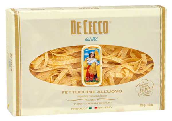 Макаронные изделия De Cecco fettuccine all'uovo 250 г
