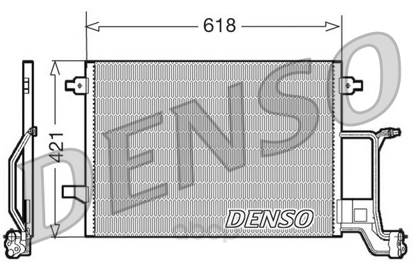 фото Радиатор кондицинера 618x421 denso dcn02015