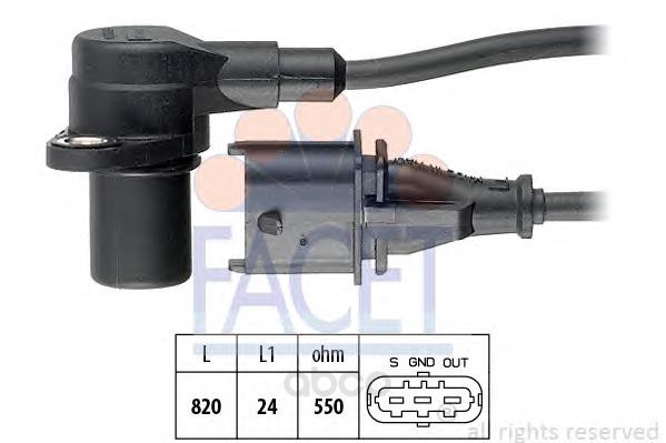 

Датчик положения коленвала Opel Astra G (F48, F08, F35, F69) Facet 90234