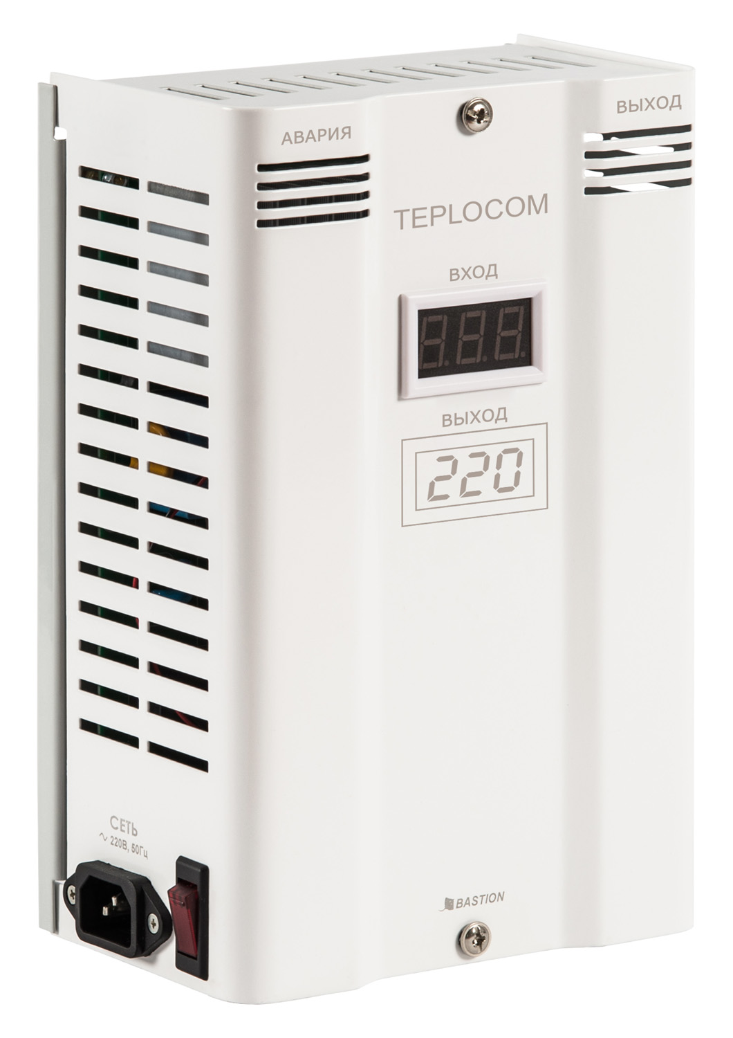 

Однофазный стабилизатор TEPLOCOM ST-400 INVERTOR