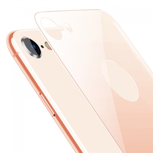 

Защитное стекло Baseus для Apple iPhone 8 Gold, Tempered Back Glass