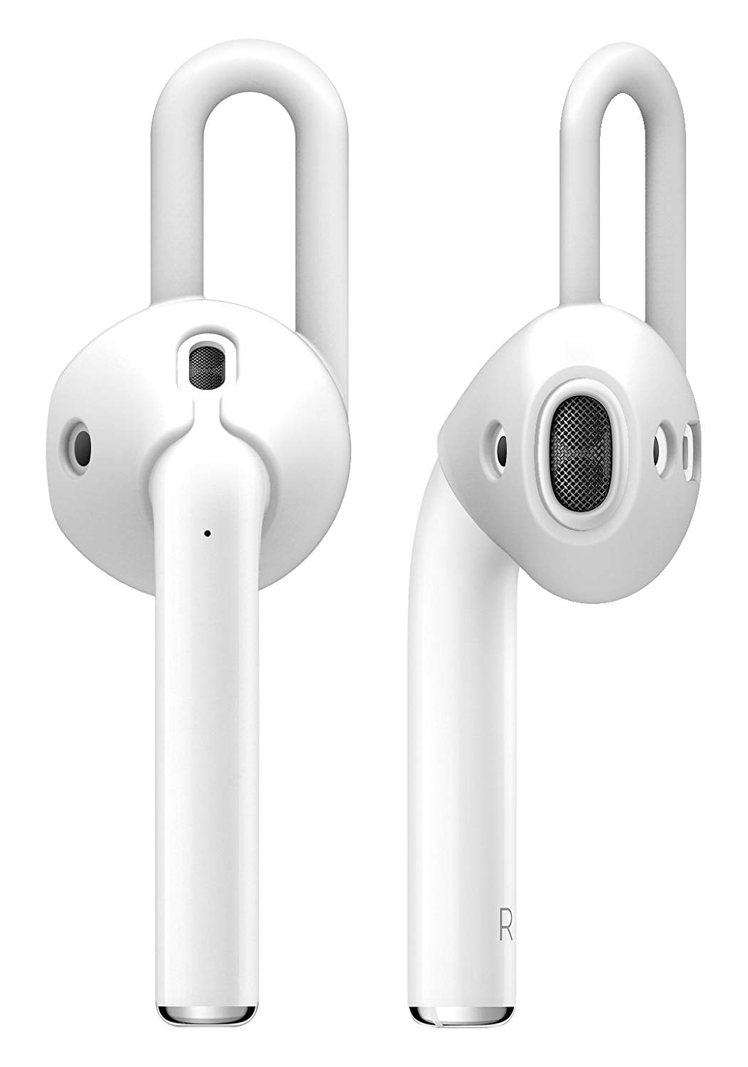 фото Держатель elago earhooks (eap-pad-lubl) для наушников apple airpods (nightglow blue)