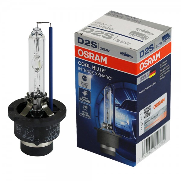 фото Лампа ксеноновая d2s osram xenarc cool blue boost - 66240cbb (2 шт.)