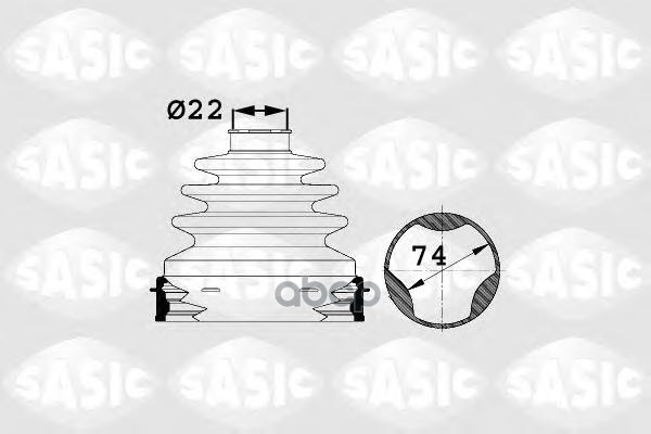 

Пыльник шруса SASIC 1904005