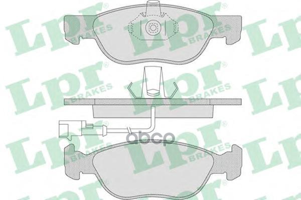 

Тормозные колодки Lpr 05P646