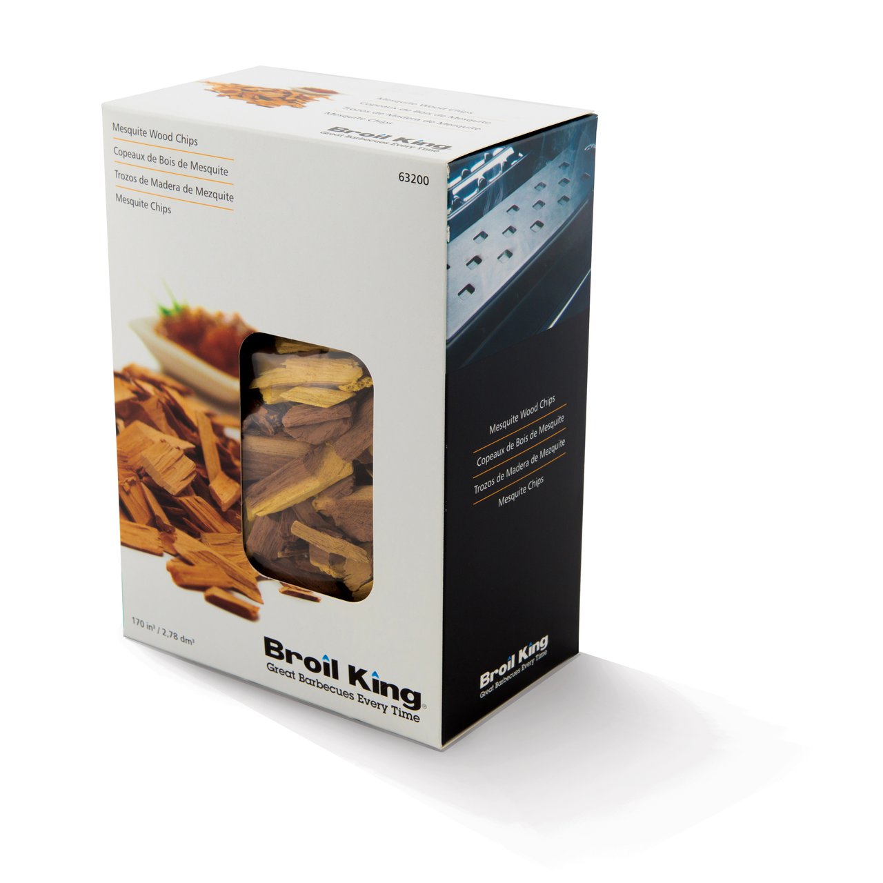 

Щепа для копчения мескитовая Broil King 63200 Mesquite Wood Chips 0,75 кг, Коричневый, Mesquite Wood Chips