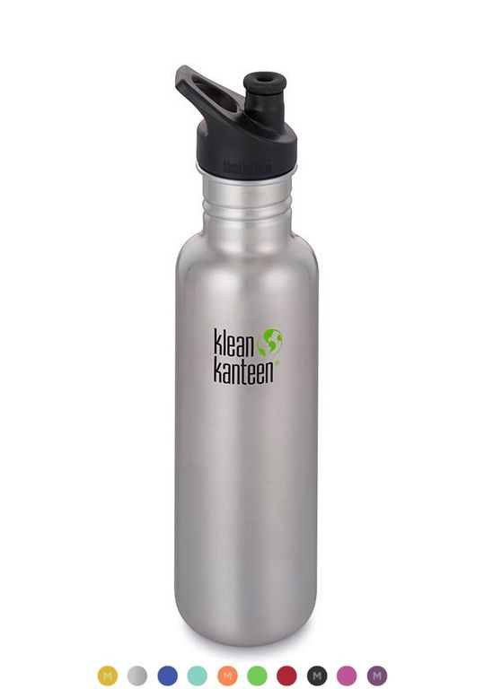 фото Бутылка klean kanteen classic sport 800 мл brushed stainless