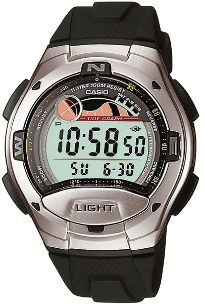 

Наручные часы электронные мужские Casio Collection W-753-1A, Collection