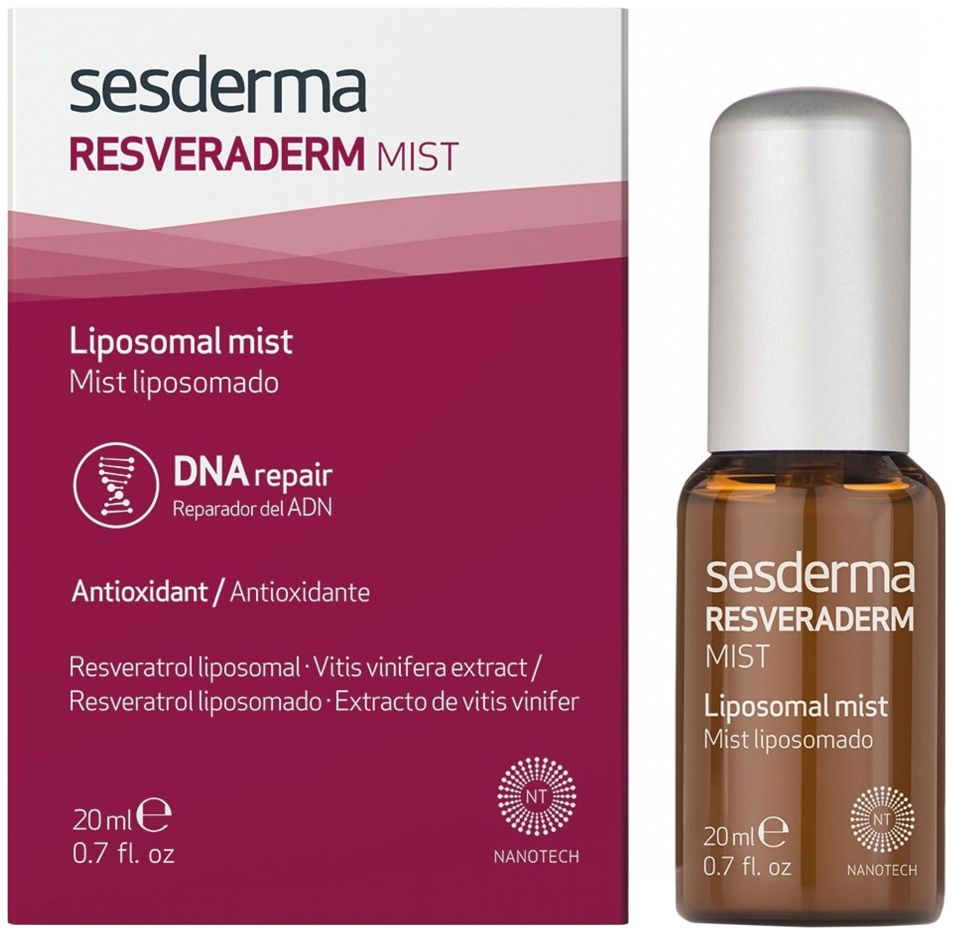 

Мист для лица Sesderma Resveraderm Antiox 20 мл