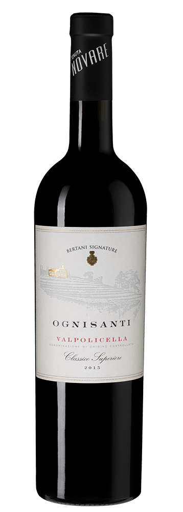 

Вино Valpolicella Classico Superiore Ognisanti, Bertani, 2015 г., Valpolicella