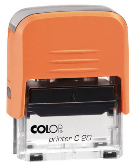 фото Оснастка для печати colop printer c10 compact transparent. цвет корпуса: оранж.