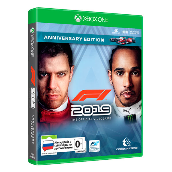 фото Игра f1 2019 юбилейное издание для xbox one 505 games