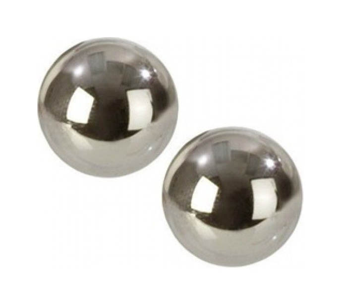 фото Серебристые вагинальные шарики silver balls in presentation box california exotic novelties