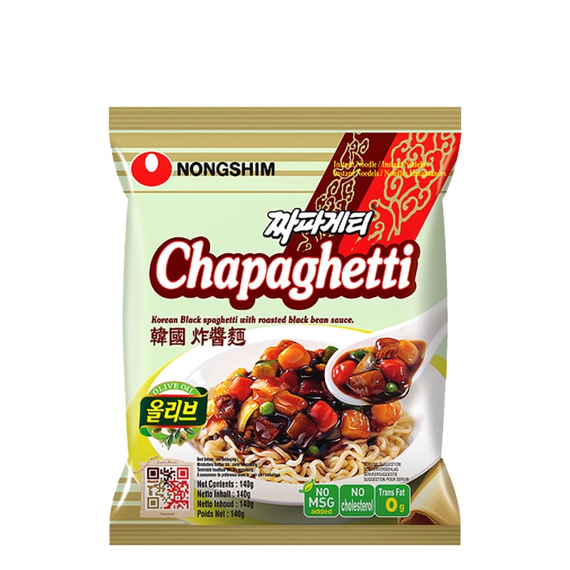 Лапша быстрого приготовления Чапагетти Nongshim пачка 140 г