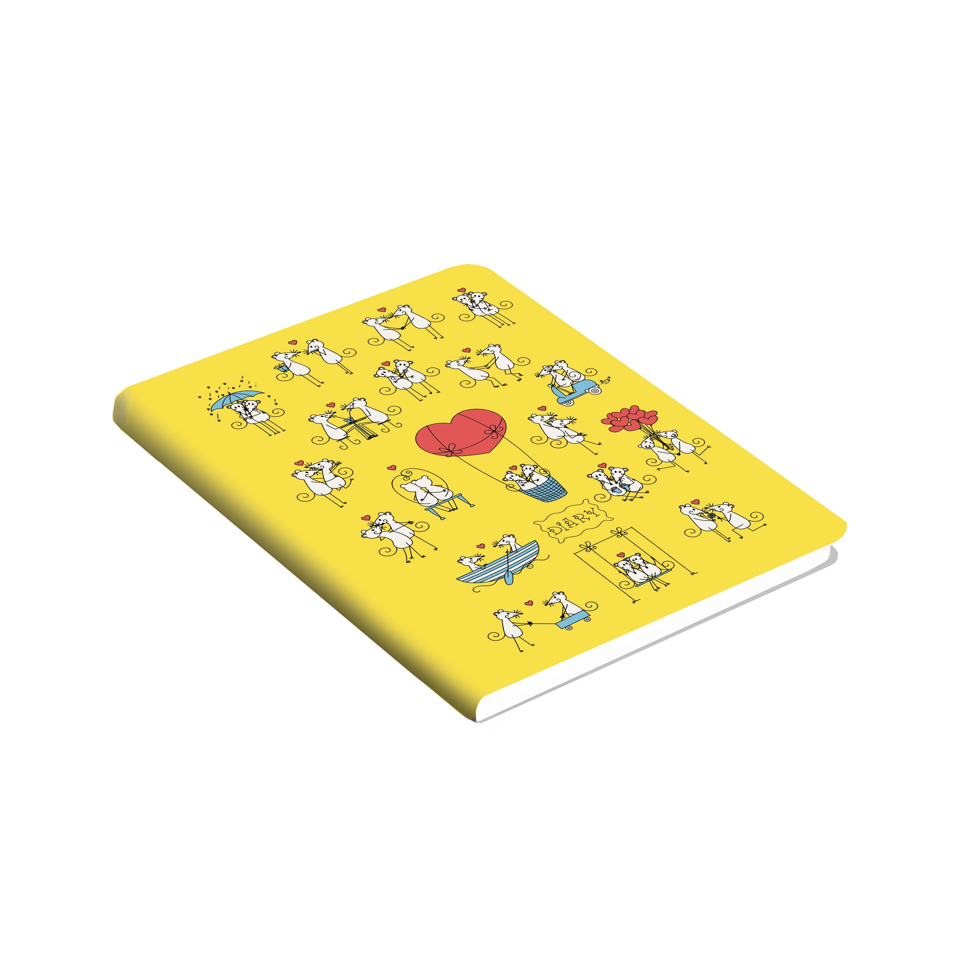 

Ежедневник Listoff ЕТИКМ62012802 Oh! my mouse недатированный