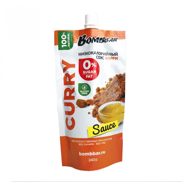 фото Соус bombbar sauce 240 г curry