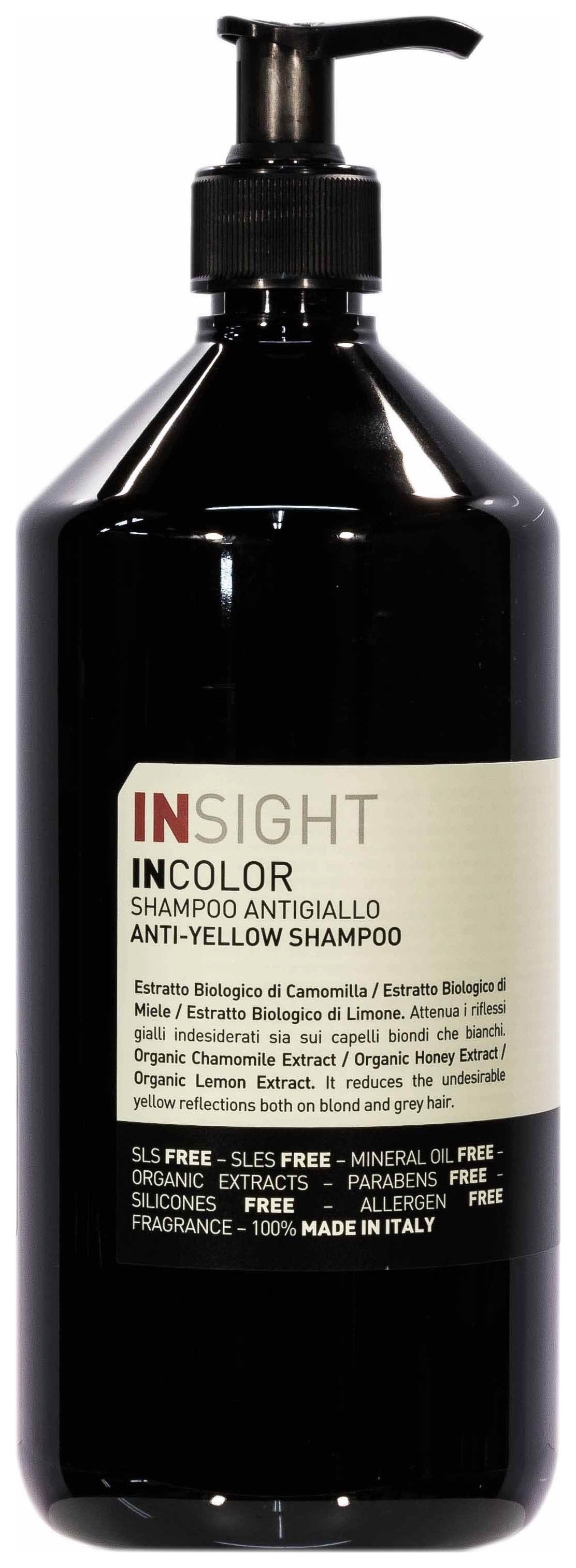 фото Шампунь insight anti-yellow shampoo 1 л