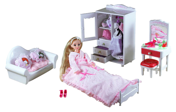 Игровой набор Tongde мебель с куклой В71781 defa набор ванная с куклой lucy 5 предметов