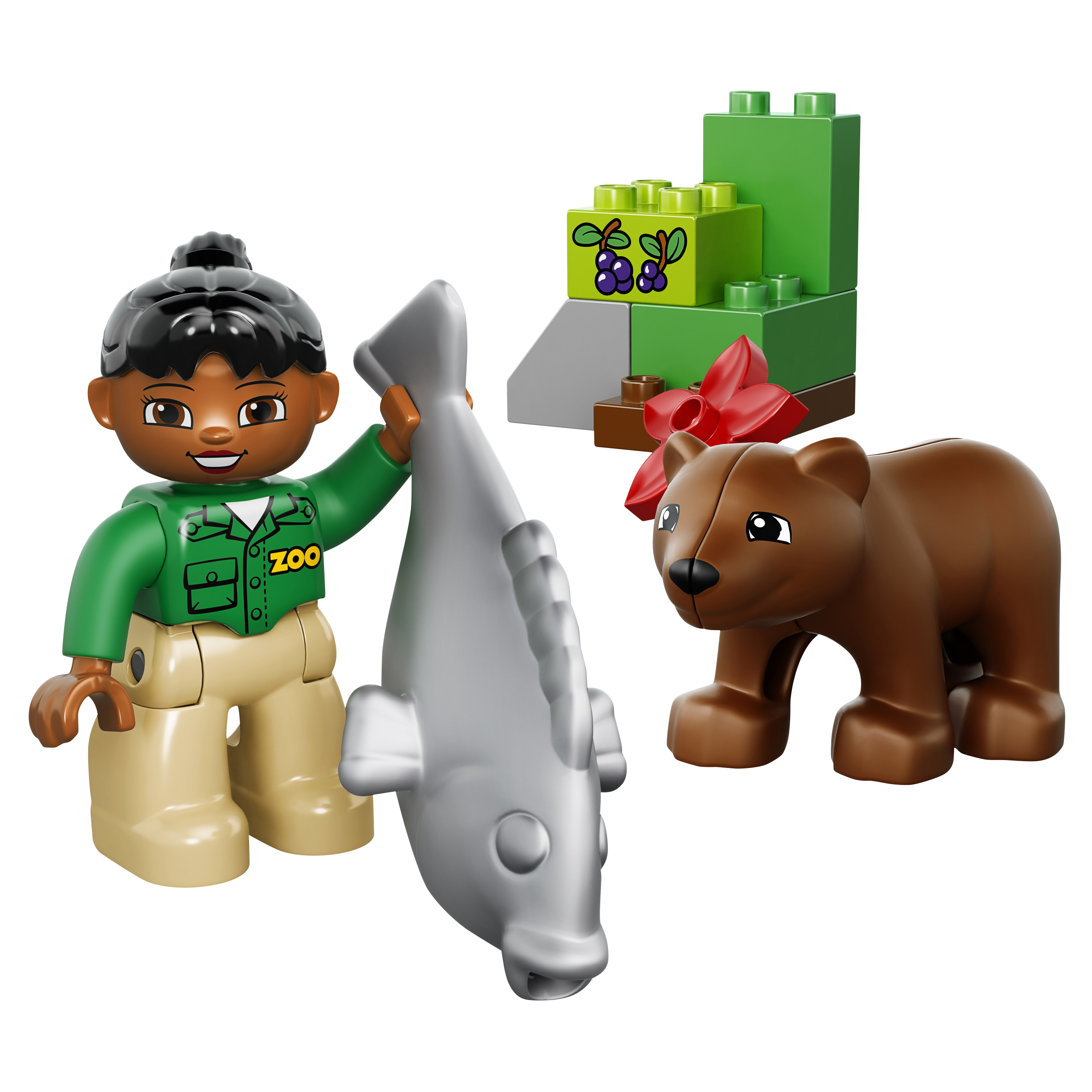 Конструктор LEGO DUPLO Town Бурый медвежонок (10576) конструктор lego duplo classic большая коробка с кубиками 10914